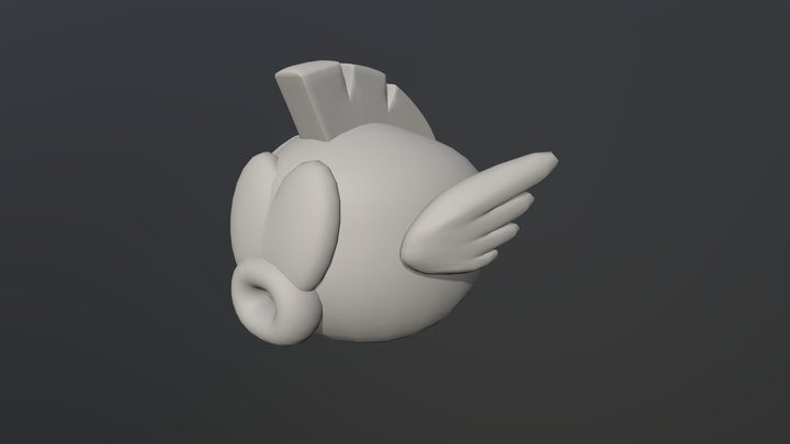 Mario Fish 3D Model