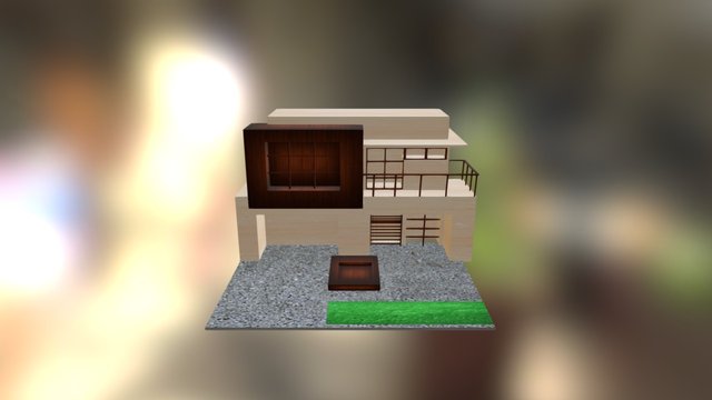 Tatiana Rios Casa Moderna 3D Model