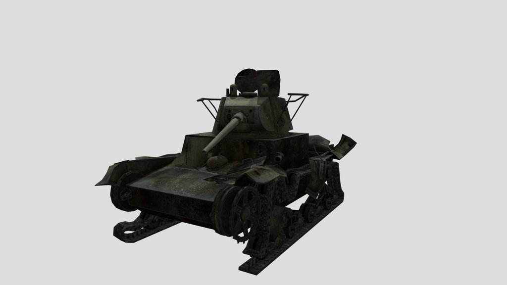 Т-26 SD crash