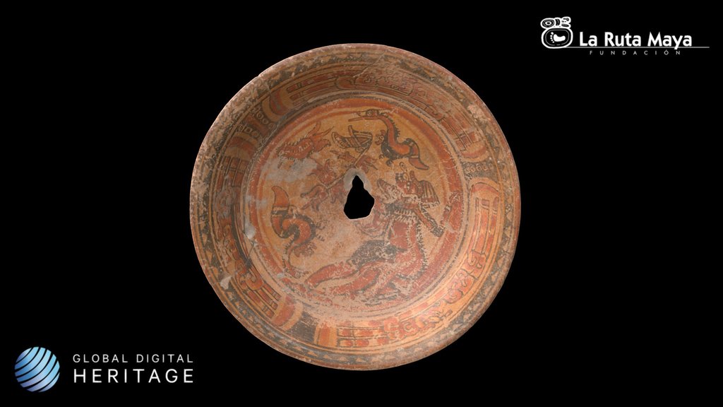 Plate with Hunting Scene