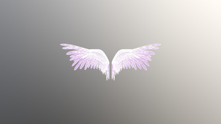 Fae Angel Wings 3D Model