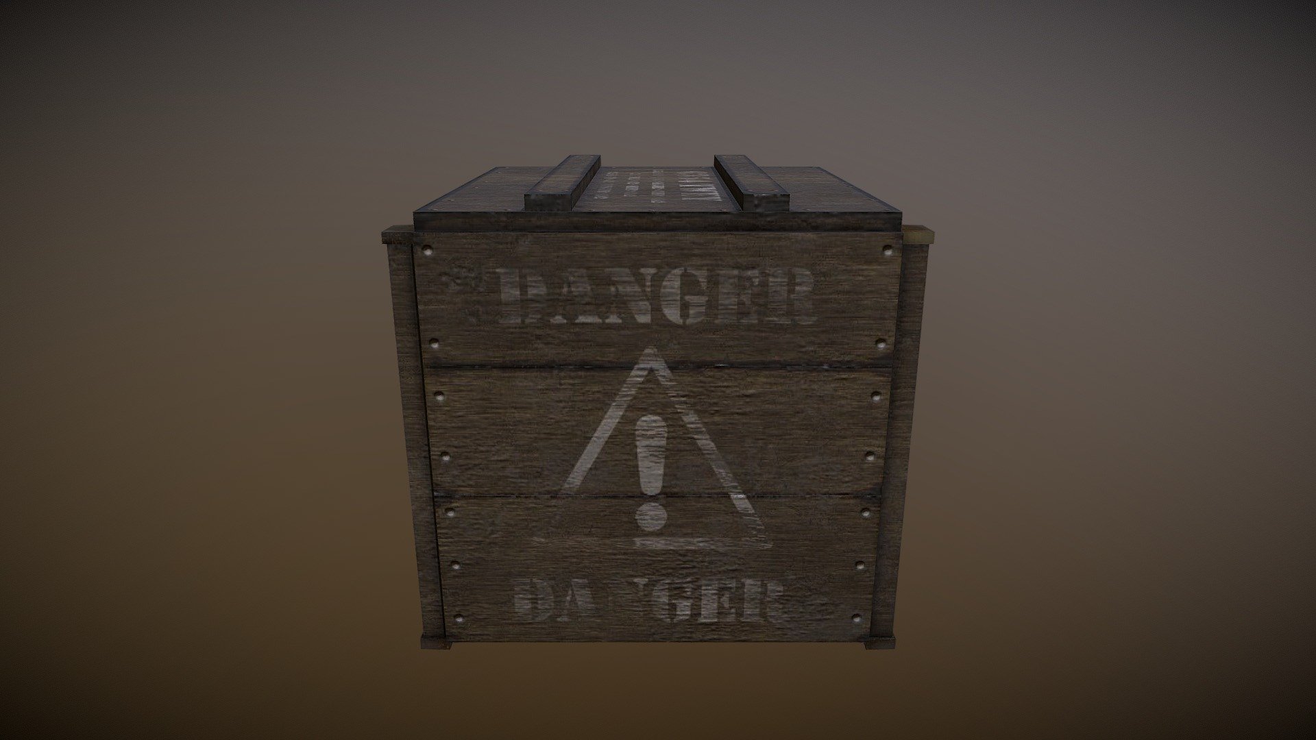 Military Weapons Crate