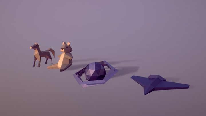 Toys ( Low Poly)