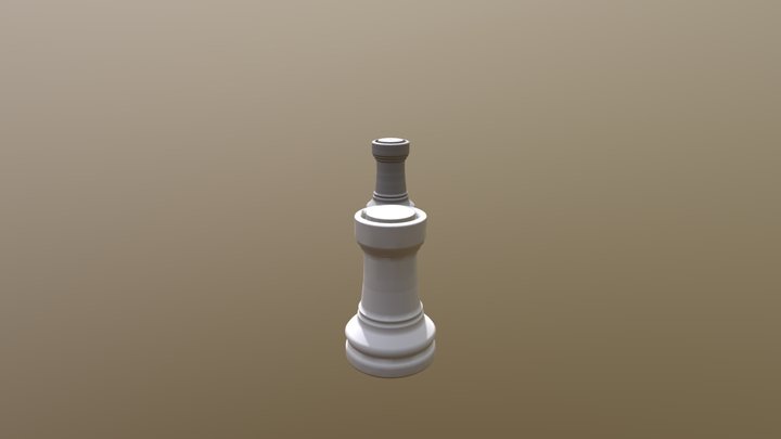 Chess Piece 3D Model