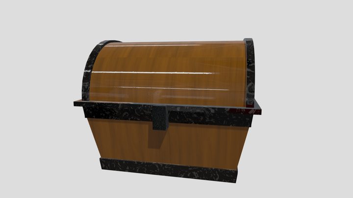 chest low poly free
