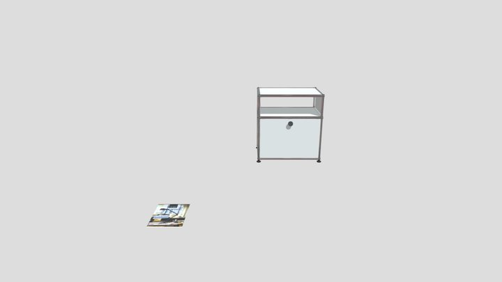 USM Nachttisch 3D Model