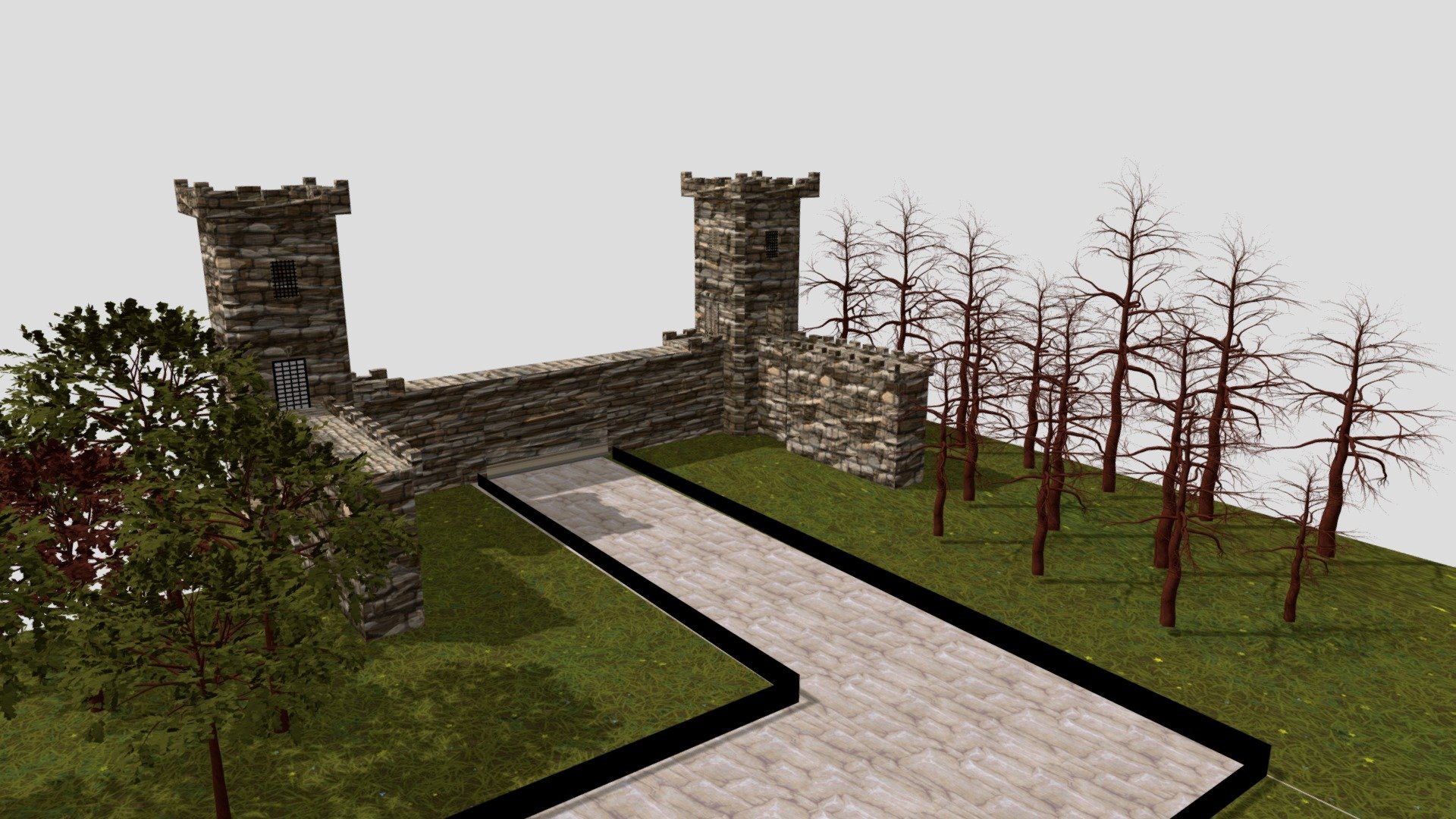 Castillo - 3D model by est.juliana.marin [0096766] - Sketchfab