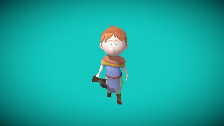 Animating My First Low Poly Character 3D Model