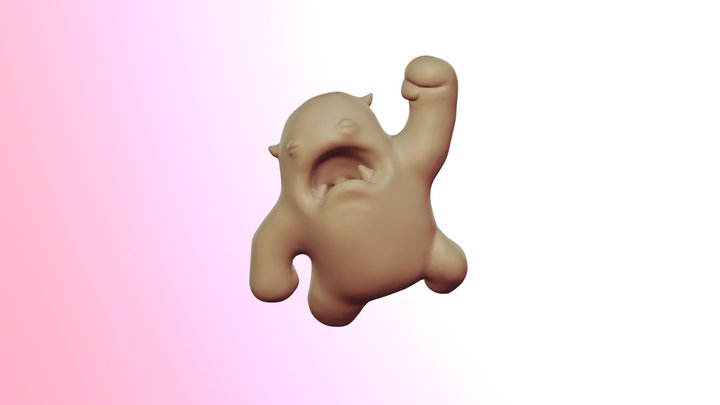 CG Cookie Fundamentals of Sculpting - Melvin 3D Model