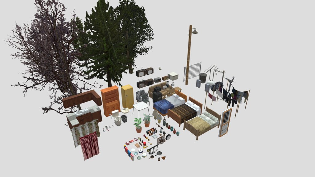Trailer Park Props