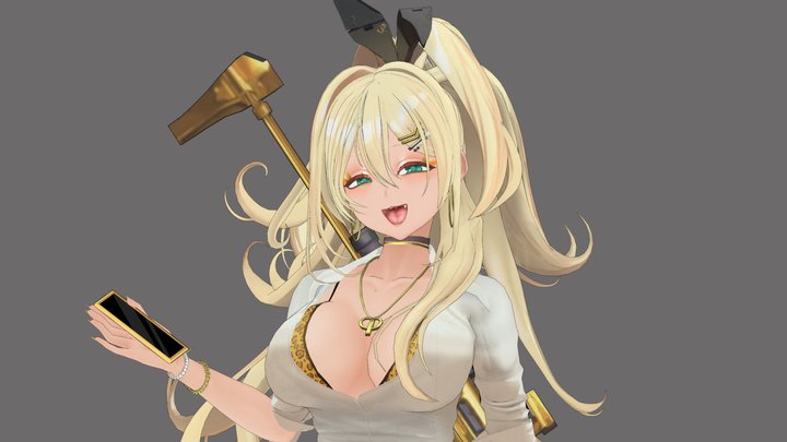 Rupee - NIKKE: Goddess Of Victory 3D Model