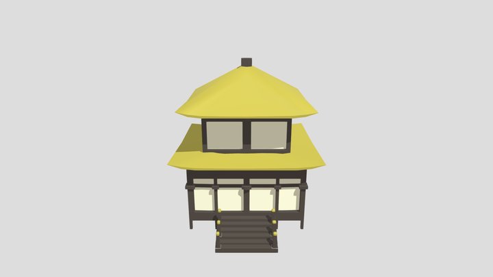 Japanese_temple 3D Model