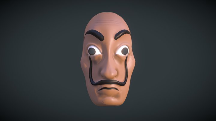 Dali Mask 3D Model