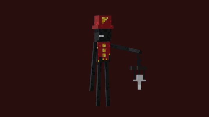 3D Model: Minecraft EnderMan ~ Buy Now #90659393