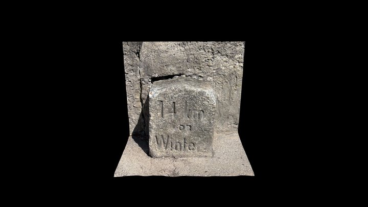 Milestone Winterthur - Tösstal km 14 – Free 3D Model STL