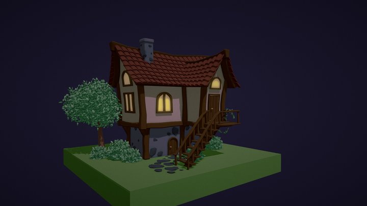 cozy house 3D Model