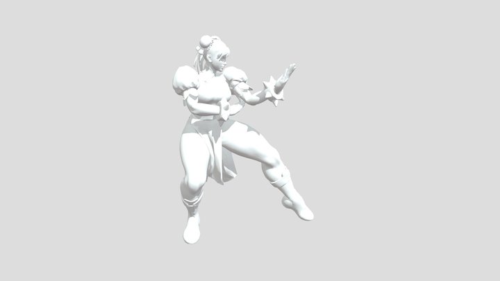 Chun-li sfv 3D Model