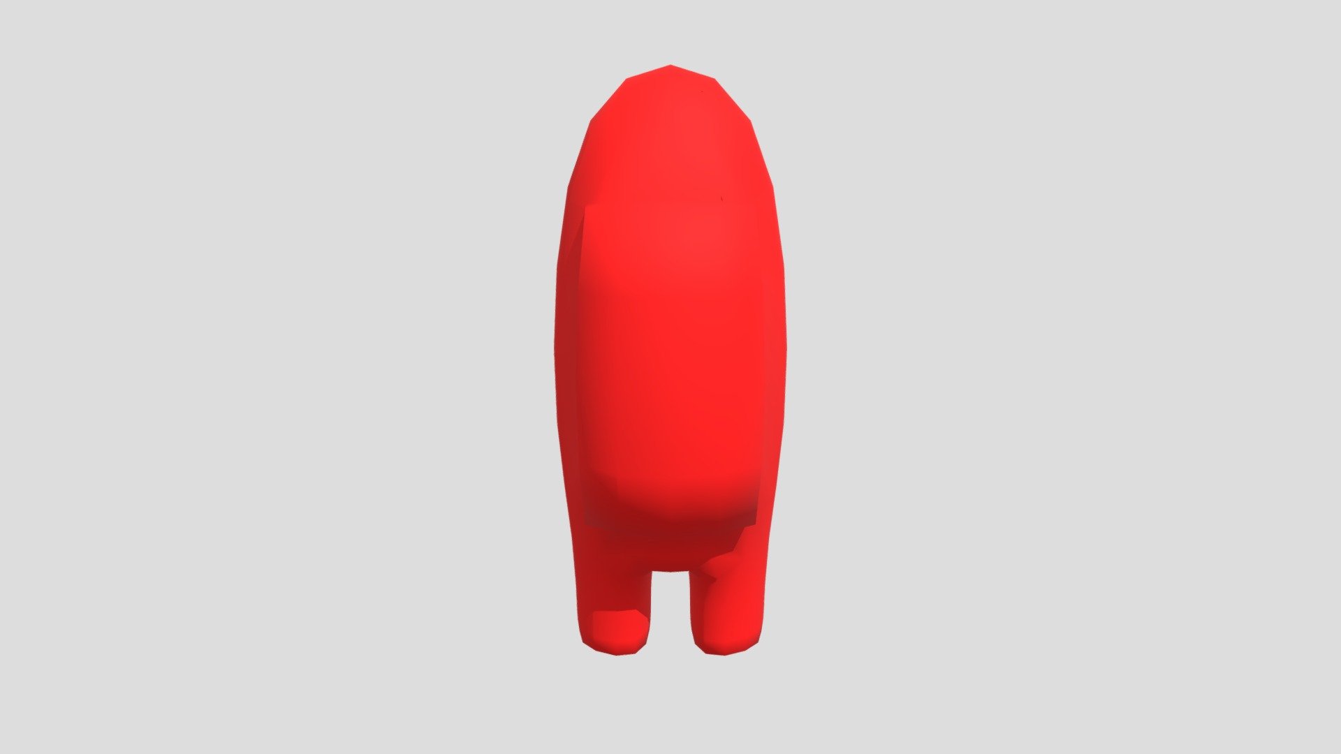among us crewmate 3d model