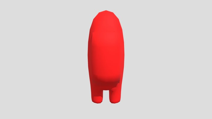 among us crewmate 3d model 3D Model