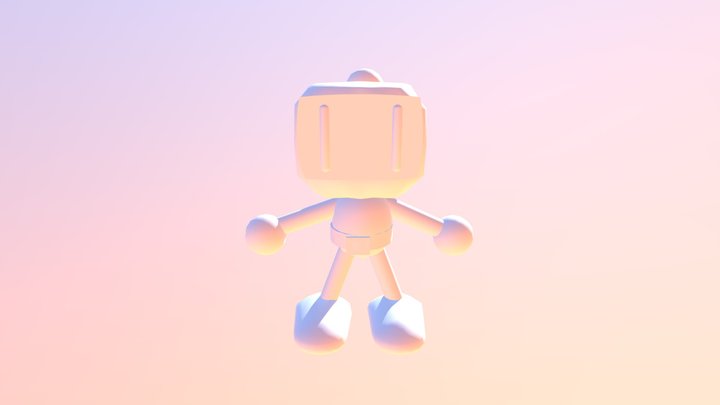 Bomberman 2016 3D Model