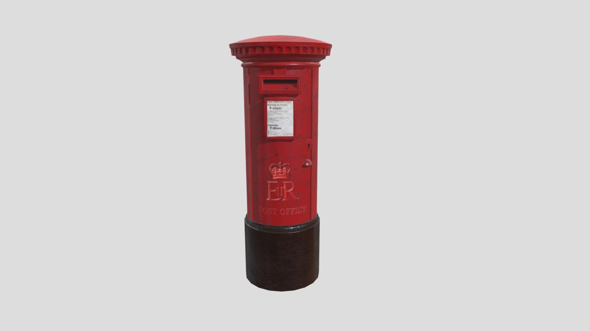 Postbox - 3D model by Sn4kEy (@mr_boi1) [00a0b4d] - Sketchfab