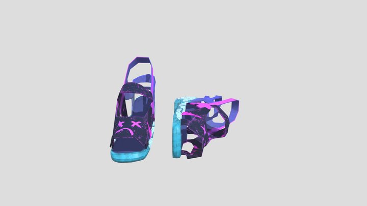 Jinx_shose_-_costume_design_female free 3D Model
