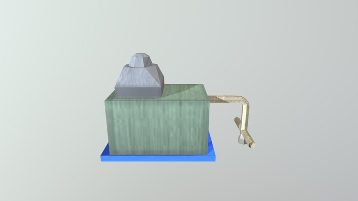 Torre de Resfriamento 1 3D Model