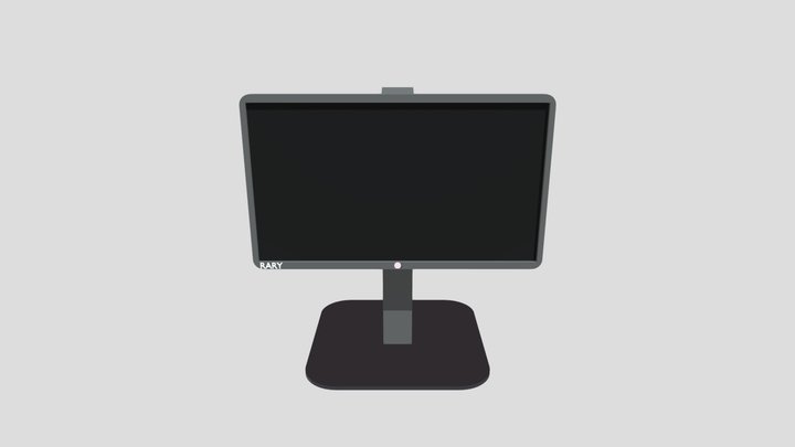 3d Monitor 3D Model