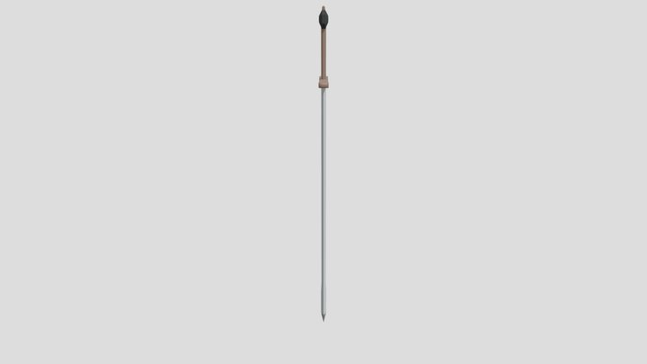 Sword Assignment W Materials 3D Model