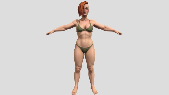 Nyx Virella Stripped - freelance enforcer – Gratis 3D-model STL