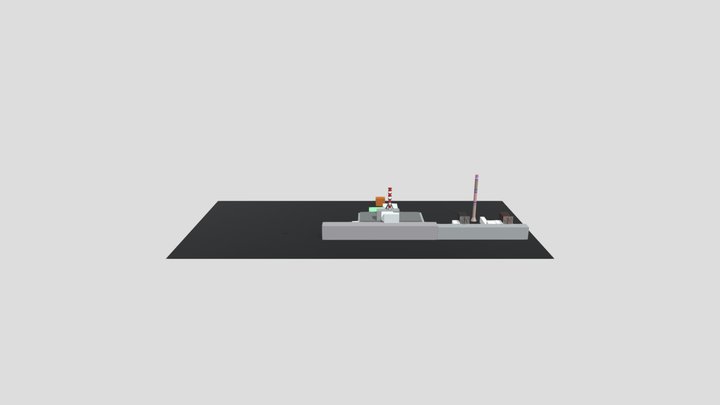 чернобыльская атомная электростанция пдробно 3D Model