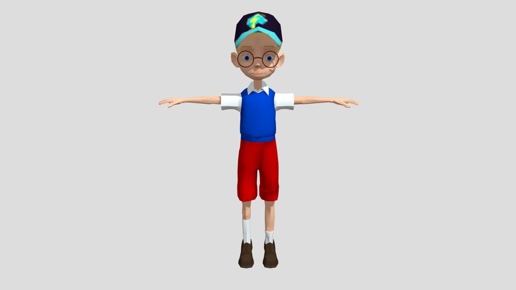 Lewis with Hat