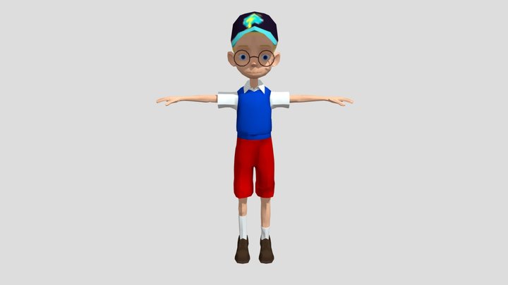Lewis with Hat