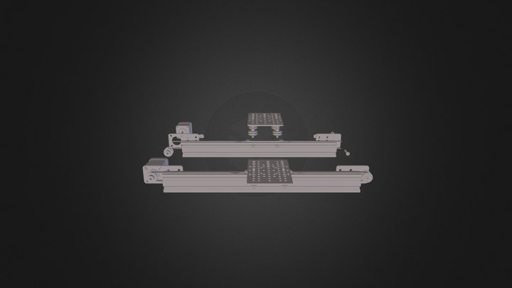V- Slot Simple Belt Example A 3D Model