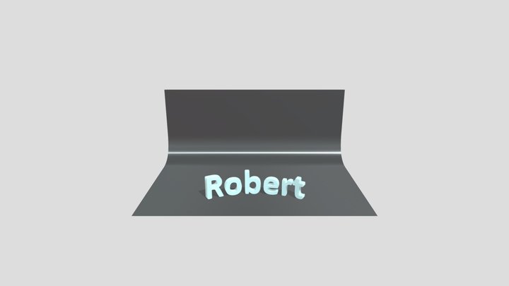 name 3D Model
