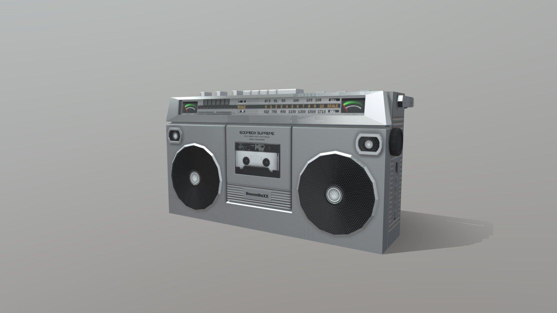 SM_Boombox - Download Free 3D Model By Brian-aa [00a6688] - Sketchfab