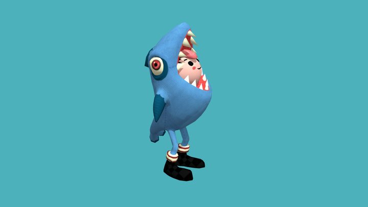 FishBoy 3D Model
