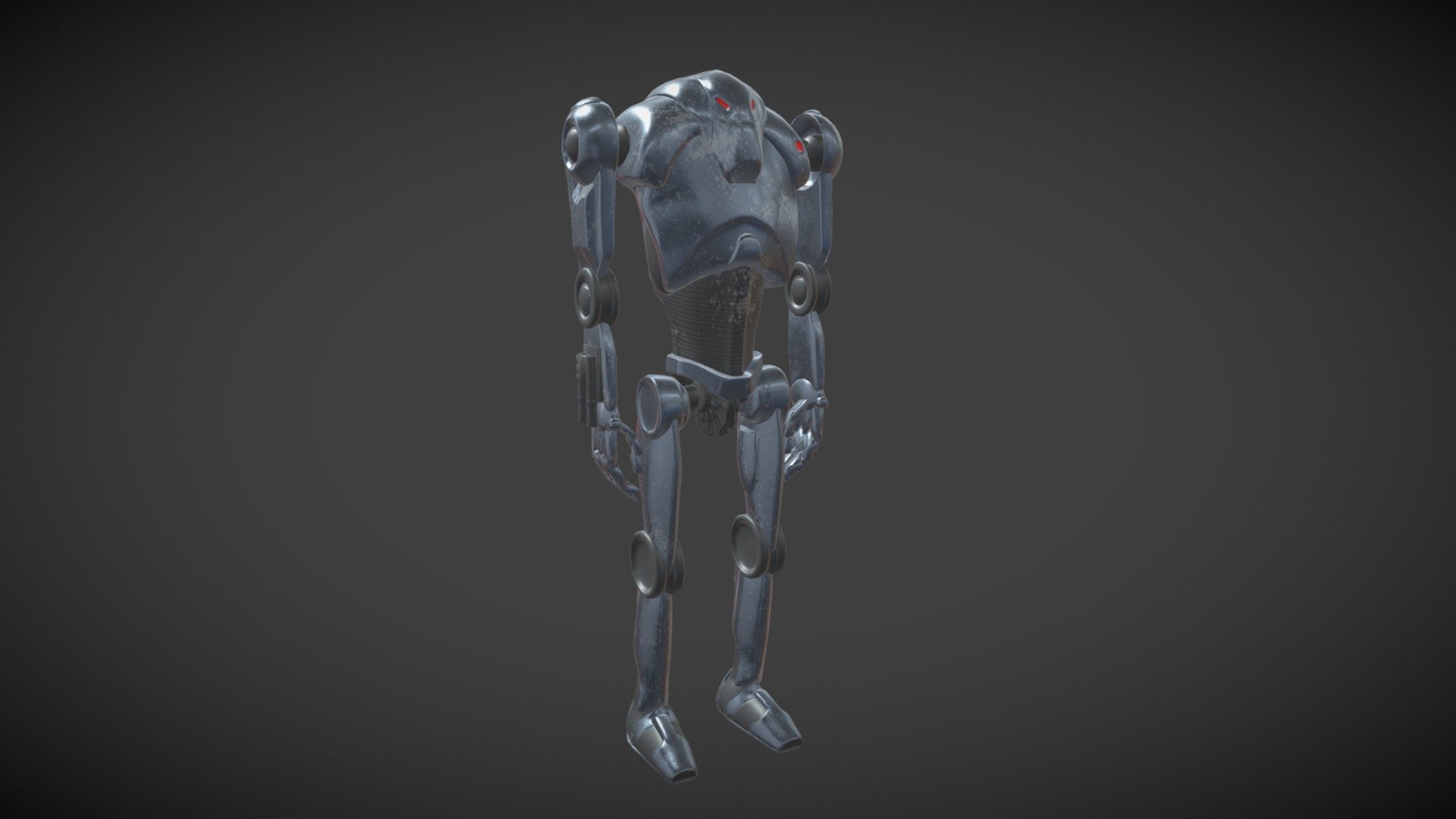 ArtStation - B1 Battle Droid Character Mesh