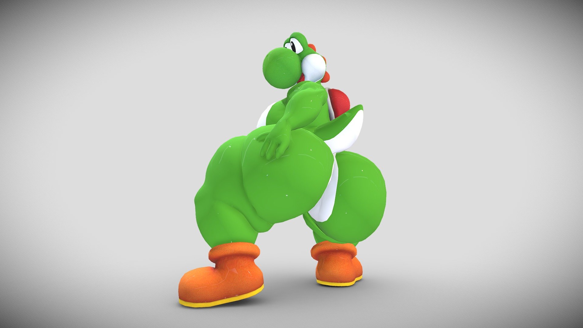 KM Yoshi Fatso - Download Free 3D model by irongut1 [00a97a9] - Sketchfab