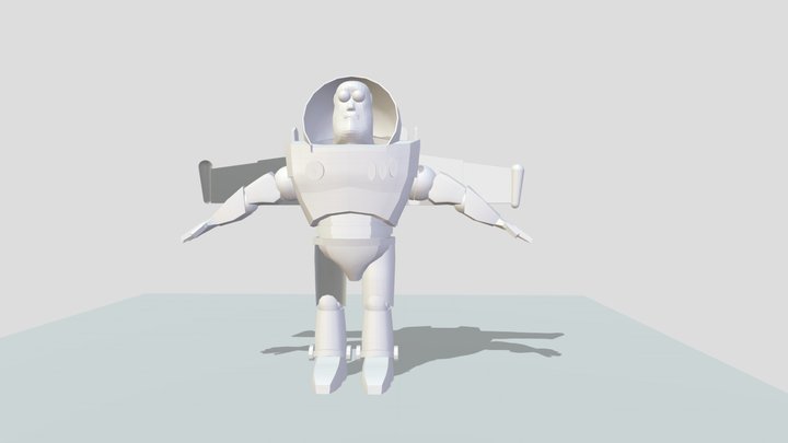 Buzz Export 3D Model