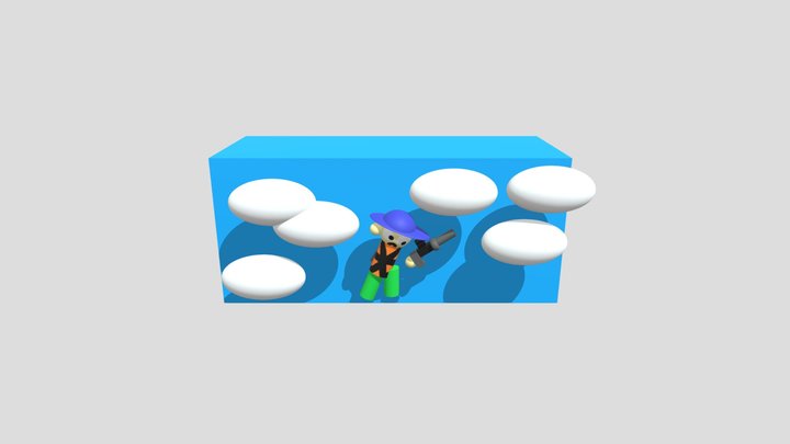 uh oh 3D Model
