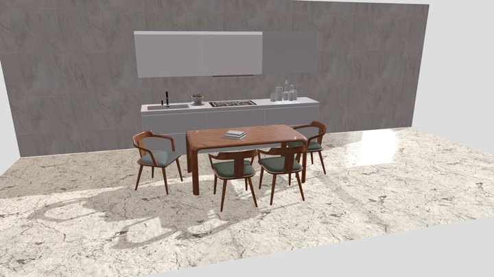 DiningTest 3D Model