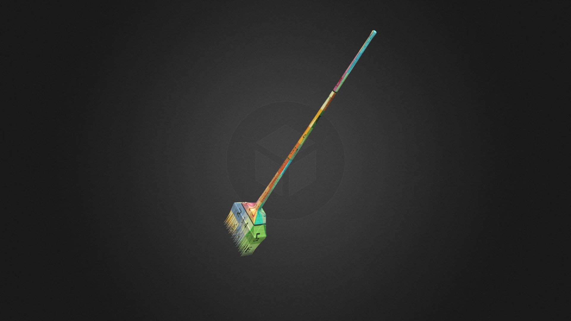 Broom With Color