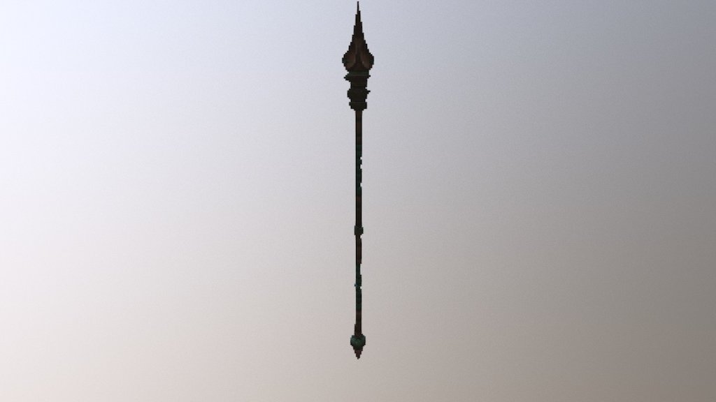 Ender Staff 3D model by skyservers [00aaaf2] Sketchfab