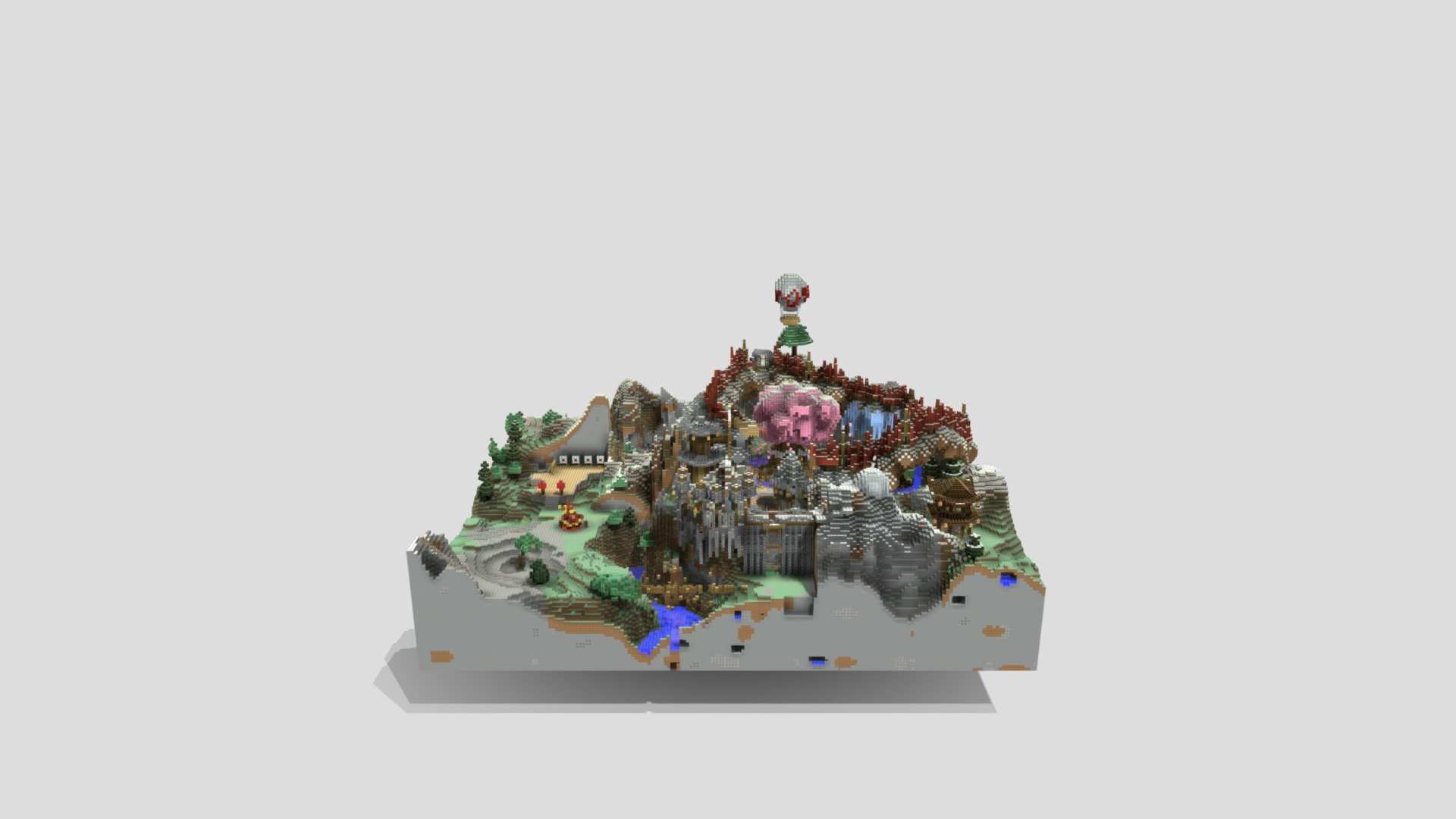 Minecraft 櫻花之約 主城  重生點