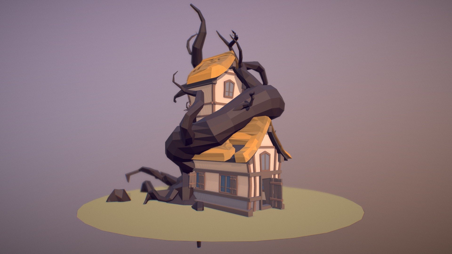 Fantasy House (Low Poly)