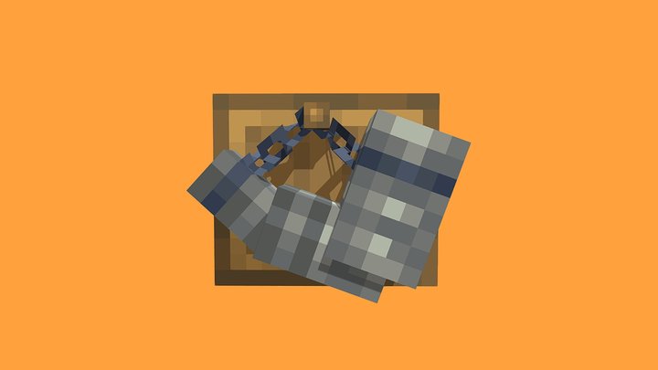 Horn trophy 3D Model