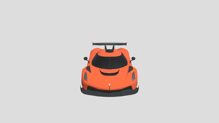 Koenigsegg Jesko 2019 3D Model