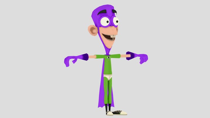Fanboy 3D Model
