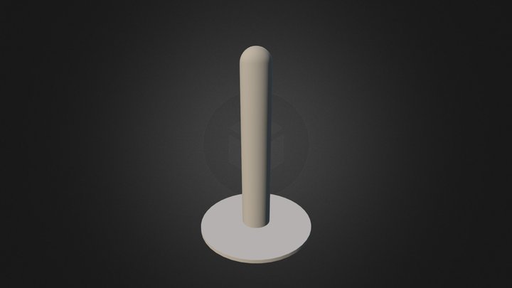 3" Head Stand 3D Model